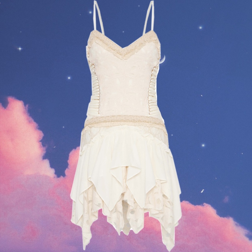 Free People x IXIAH Liminal Mini Dress small new